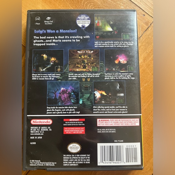 Luigi’s Mansion GameCube - Picture 3 of 3